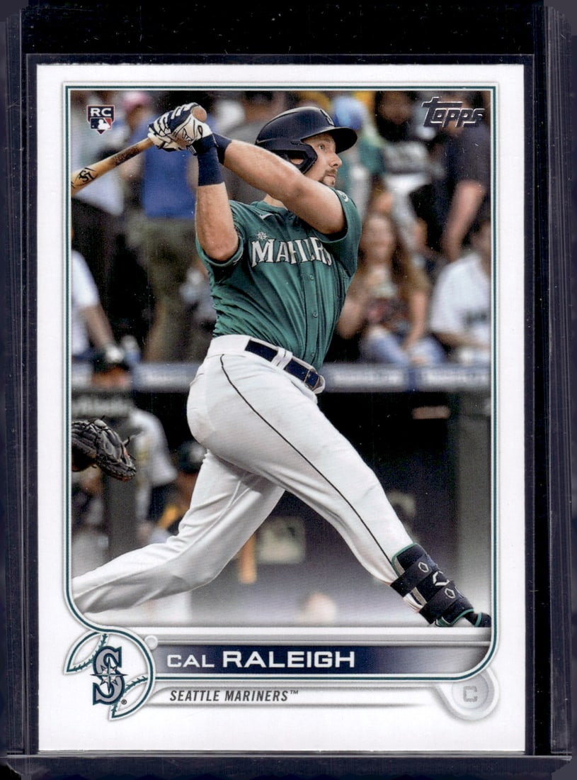 Cal Raleigh Rookie Card 2022 Topps #277 Seattle Mariners Baseball Card (1 of 2)