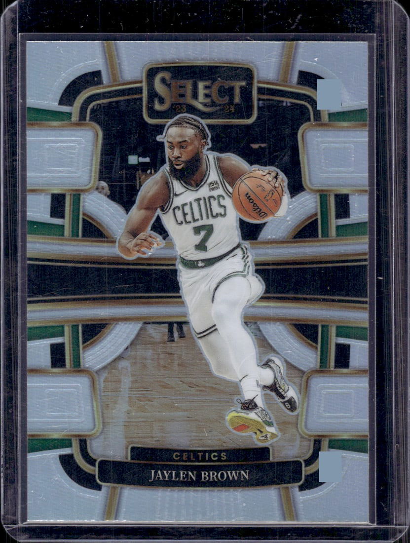 Jaylen Brown Silver Prizm 2023-24 Panini Select #22 Boston Celtics NBA (1 of 2)