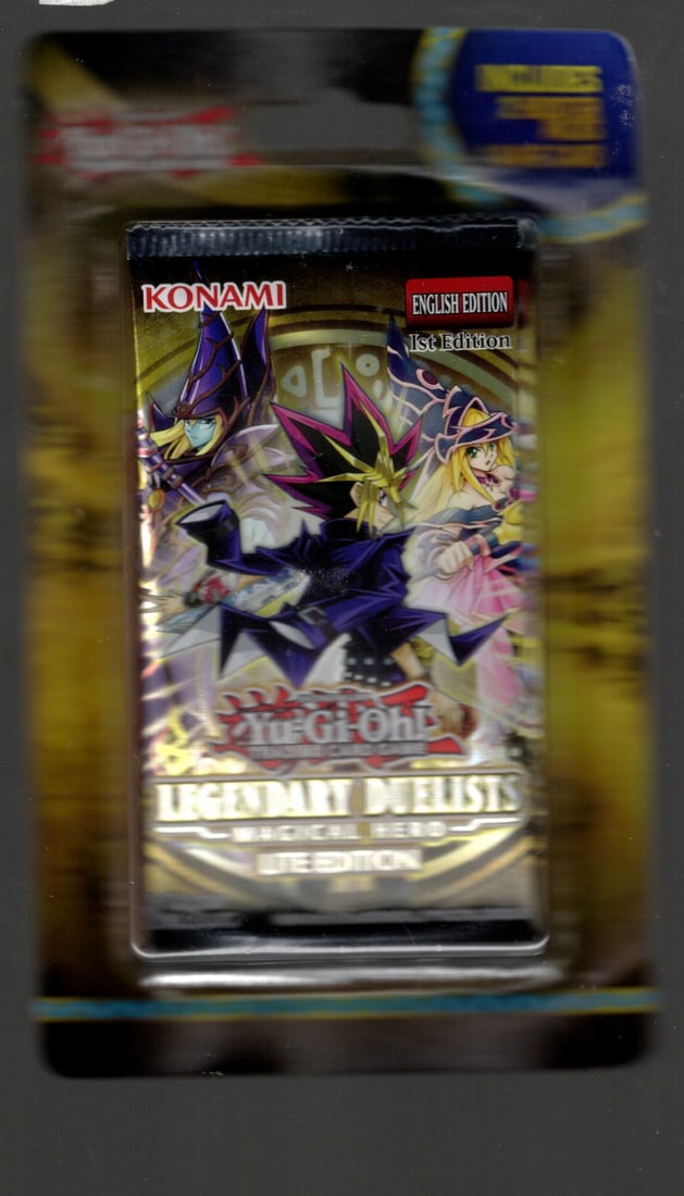 2023 Konami Yu-Gi-Oh! Legendary Duelists - Magical Hero - English 1st Edition - 2 Packs Per Hanger 1: Yu Gi Oh TCG, Yugioh 25th Anniversary Trading Card Game, Trading Card Games for Sale Near Me, Auction Lots for Sale On Line, Attack, Spell, Defend