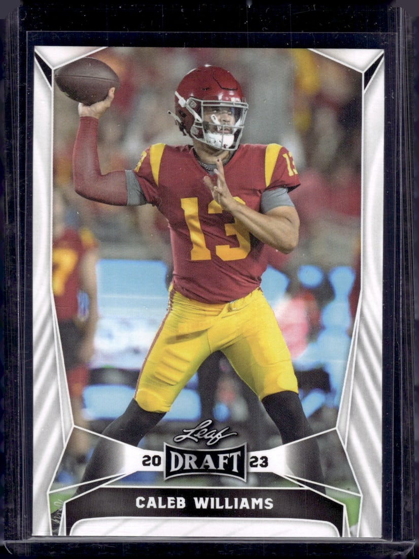 Caleb Williams 2023 Leaf Draft #20 USC Trojans, Chicago Bears (1 of 2)