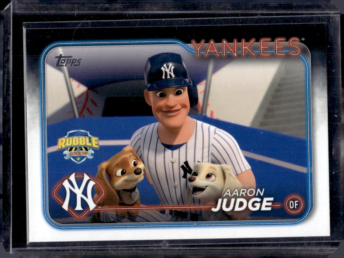 Aaron Judge Paw Patrol 2024 Topps Update #PP-2 New York Yankees Baseball Card: Topps Baseball MLB Trading & Sports Cards, Sports Cards for Sale Near Me, World Series & Hall of Fame Players Memorabilia, Refractors, X-Fractors, Numbered, SP, SSP, Valuable Auction Memorabilia Lots 