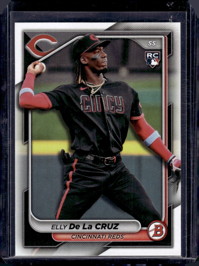 Elly De La Cruz Rookie Card 2024 Bowman #22 Reds Baseball Card (1 of 2)