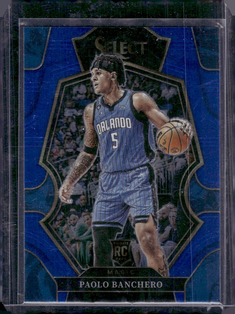 Paolo Banchero Rookie Card 2022-23 Panini Select #169 Orlando Magic Basketball Card (1 of 2)
