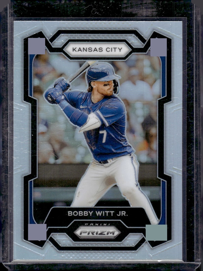 Bobby Witt Jr. Silver Prizm 2024 Panini Prizm #213 Kansas City Royals Baseball Card (1 of 2)