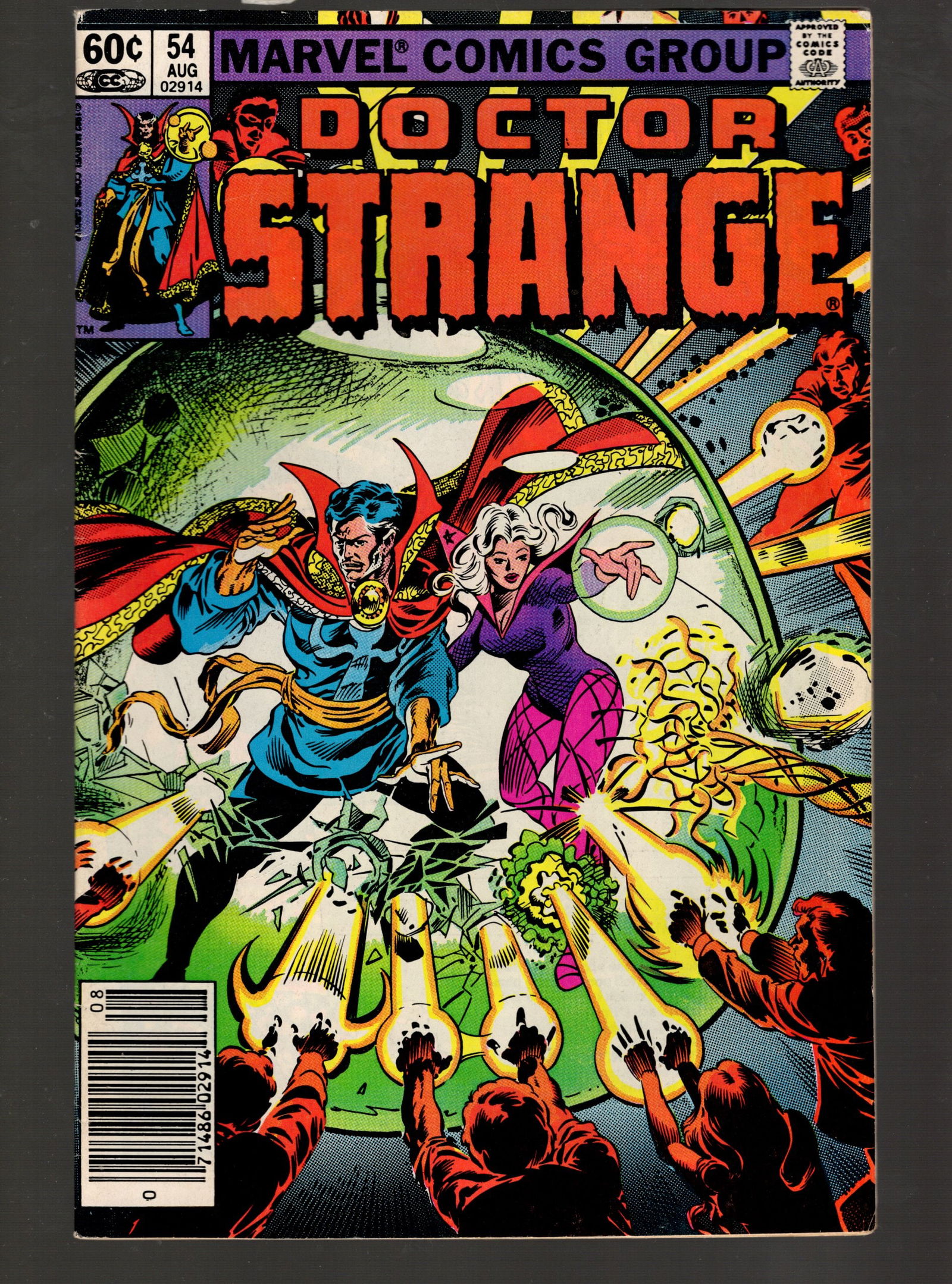 Doctor Strange Vintage Marvel Comic Book Group 1982 No 54 Aug High Grade (1 of 2)