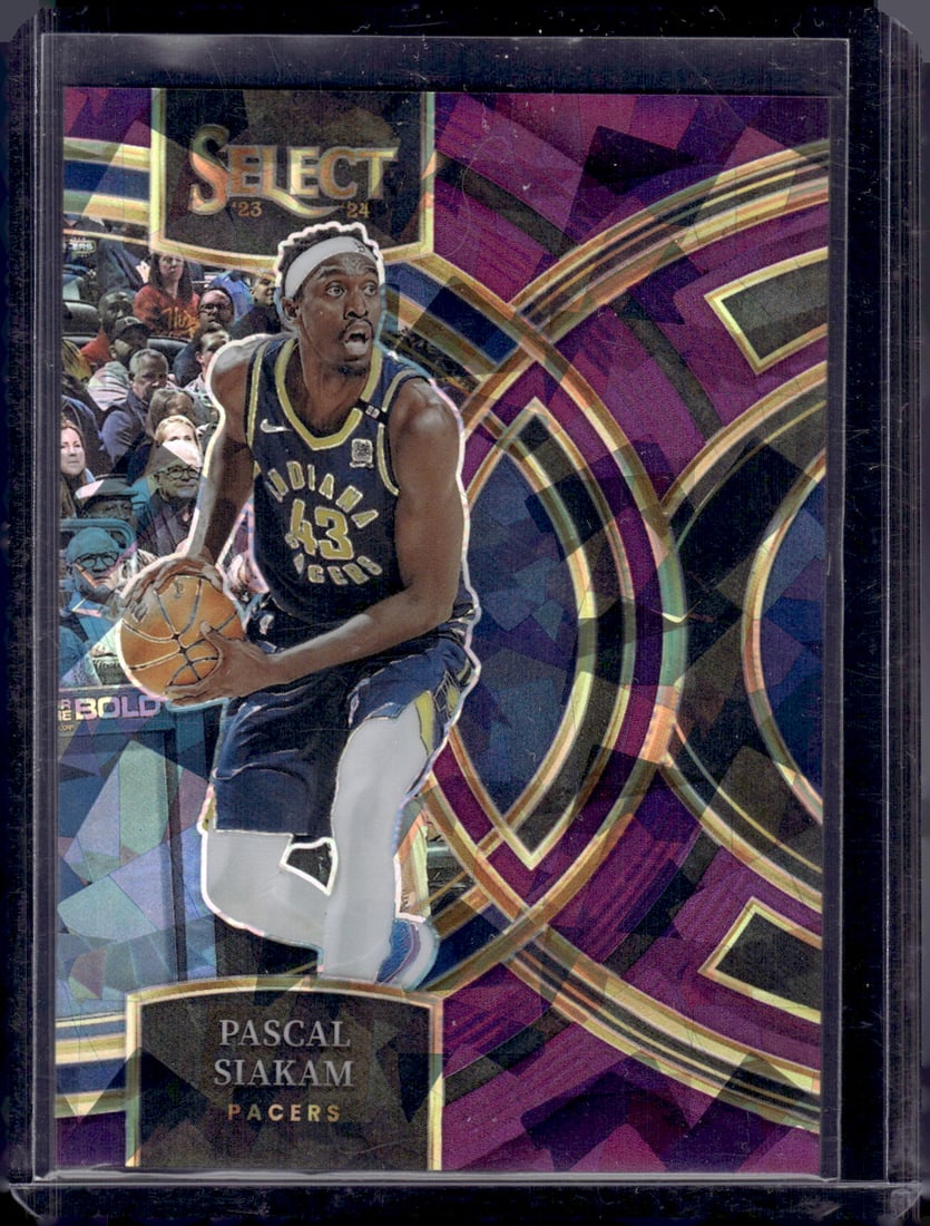 Pascal Siakam Purple Cracked Ice /99 2023-24 Panini Select #193 Indiana Pacers NBA (1 of 2)