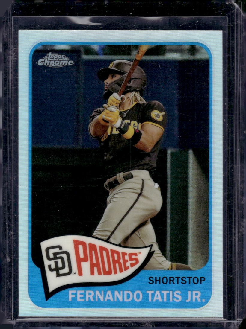 Fernando Tatis Jr. Refractor 2021 Topps Chrome #TH65-41 San Diego Padres MLB (1 of 2)