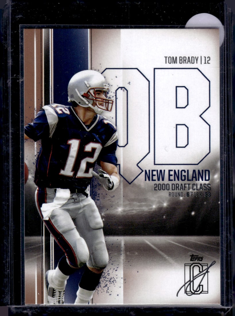 Tom Brady Bronze Parallel 2024 Topps Signature Class #33 New England Patriots (1 of 2)