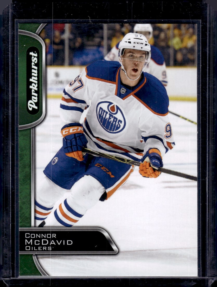 Connor McDavid 2016-17 Parkhurst #125 2nd Year, Edmonton Oilers Hockey Card: Parkhurst Vintage NHL Hockey Trading & Sports Cards, Old Sports Cards for Sale Near Me, Stanley Cup & Hall of Fame Players, Valuable Auction Memorabilia Lots for Sale On Line