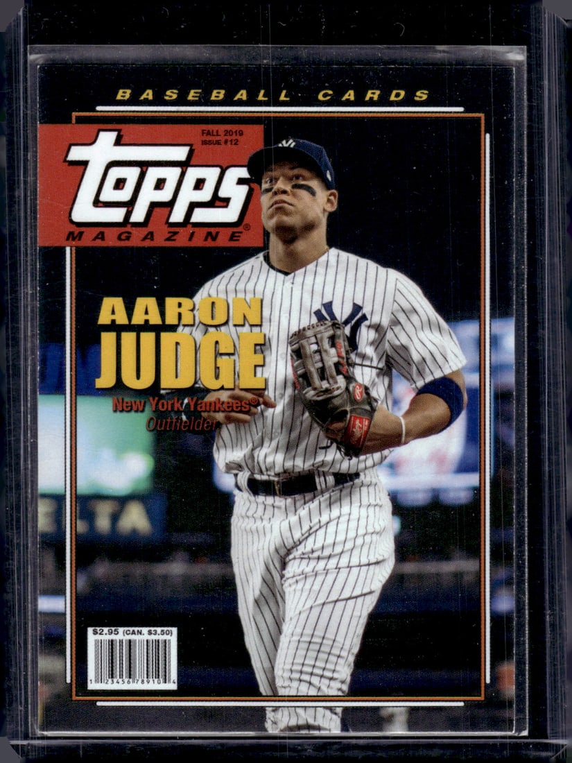 Aaron Judge Magazine 2019 Topps Archives #TM-20 New York Yankees Baseball Card (1 of 2)
