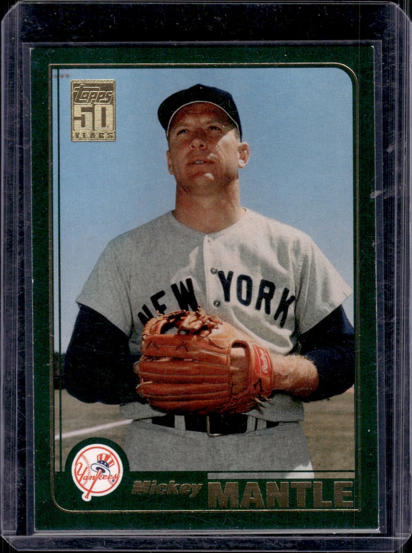 Mickey Mantle 2006 Topps #MM2001 Yankees Baseball Card (1 of 2)