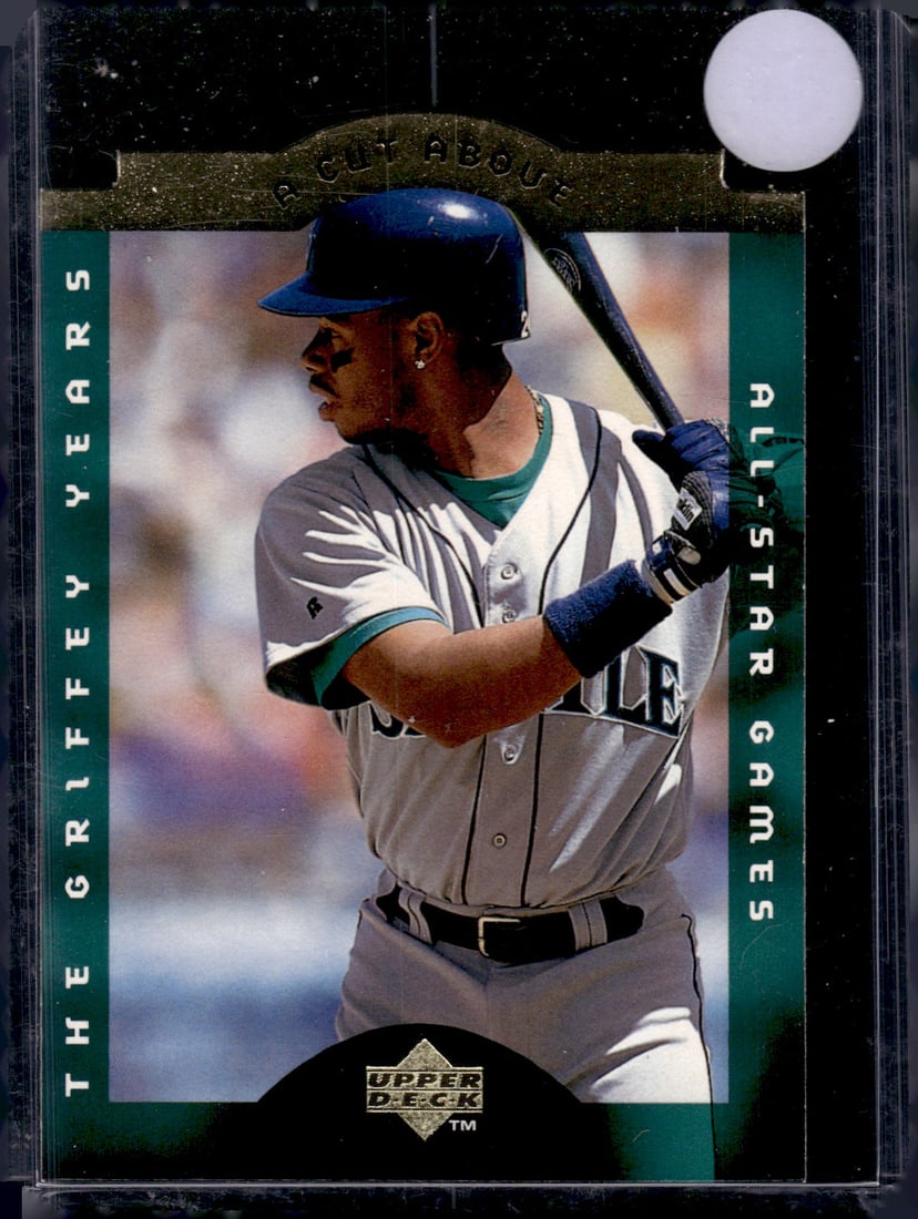 Ken Griffey Jr. Die Cut 1996 Upper Deck #CA4 Seattle Mariners Baseball Card (1 of 2)