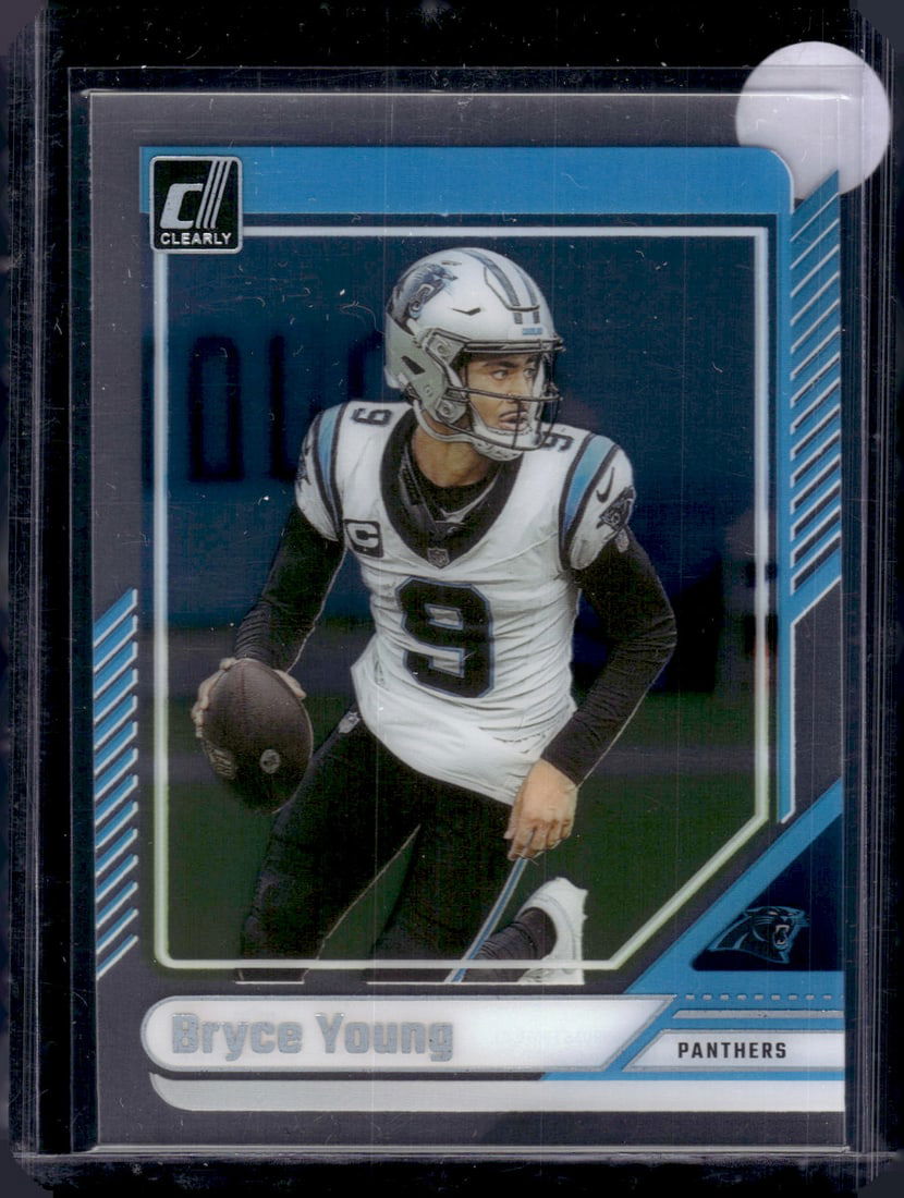 Bryce Young 2024 Donruss Clearly #9 Carolina Panthers (1 of 2)