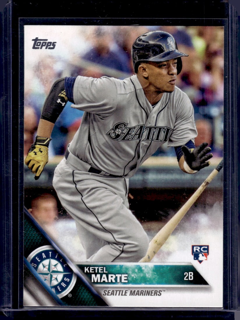 Ketel Marte Rookie Card 2016 Topps #73 Mariners, Diamondbacks MLB (1 of 2)