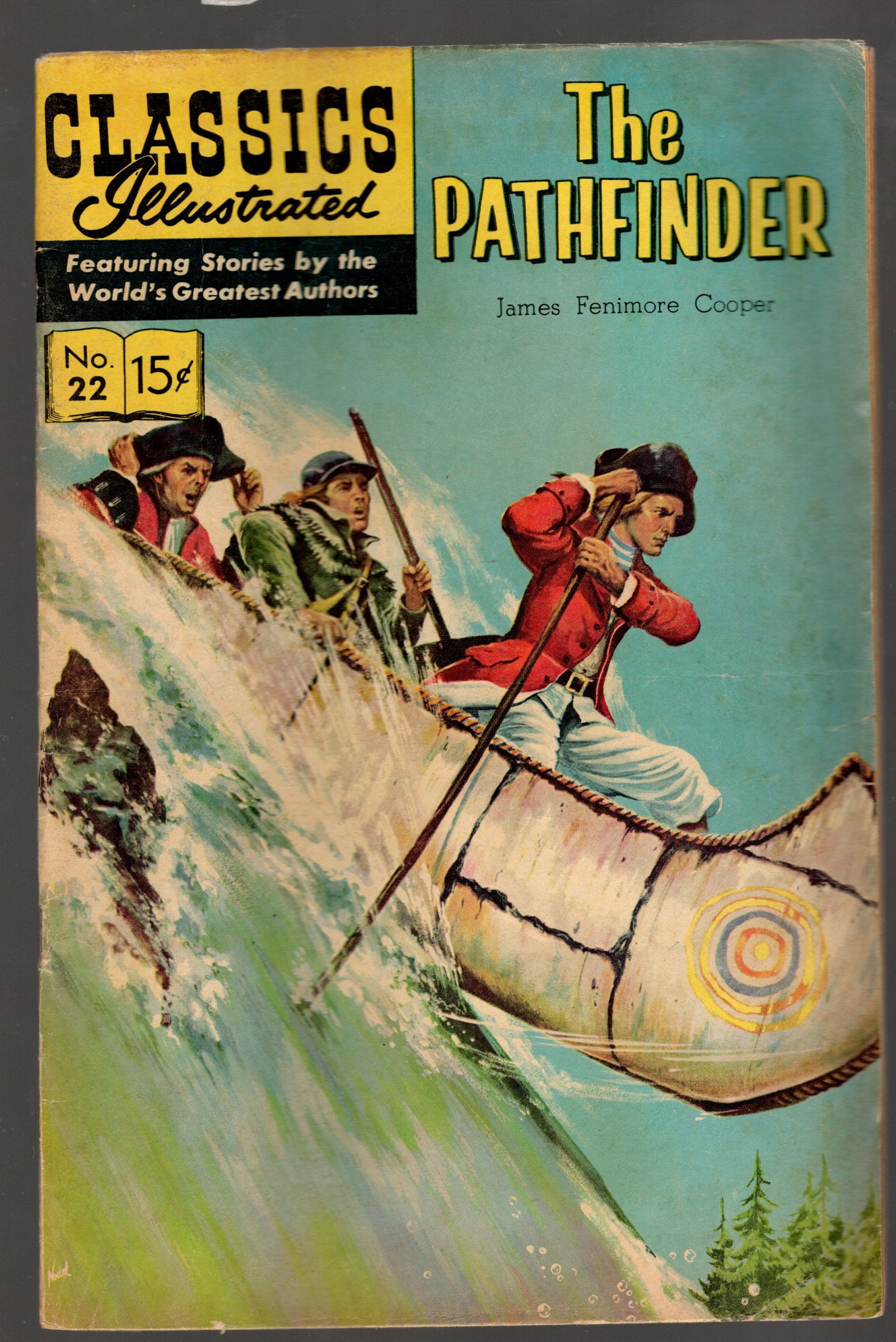 Classics Illustrated The Pathfinder Silver Age Comic Book The Pathfinder No 22 James Fennimore (1 of 2)