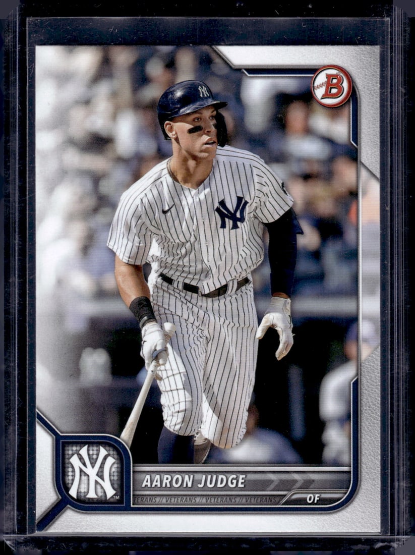 Aaron Judge 2022 Bowman #2 New York Yankees: Bowman Baseball MLB Trading & Sports Cards, Sports Cards for Sale Near Me, World Series & Hall of Fame Players, SP, SSP, Chrome, 1st Bowman, Auction Memorabilia Lots Sold On Line