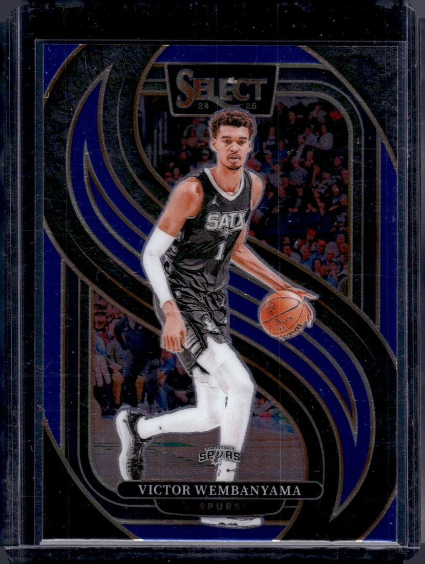 Victor Wembanyama Premier Level 2024-25 Panini Select #102 Spurs (1 of 2)