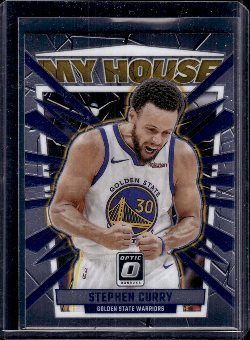 Stephen Curry My House 2023-24 Donruss Optic #17 Golden State Warriors (1 of 2)