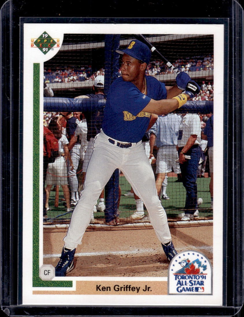 Ken Griffey Jr. 1991 Upper Deck Final Edition #87F Mariners Baseball Card (1 of 2)
