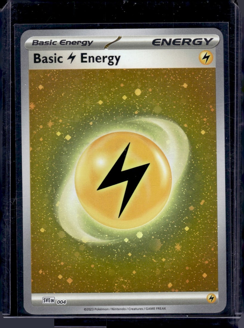 2023 Pokemon Scarlet & Violet 151 Basic Electric Energy Cosmos Holo #4 (1 of 2)