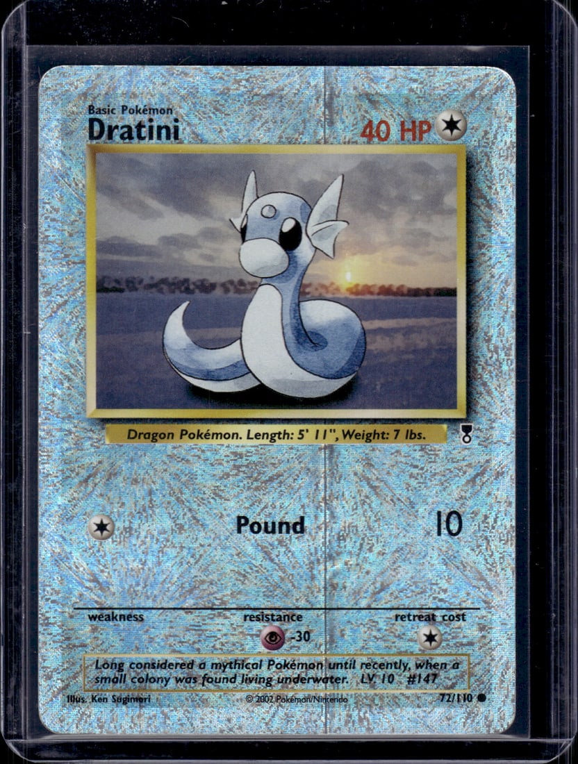 2002 Pokemon Legendary Collection Dratini Reverse Foil #72 (1 of 2)