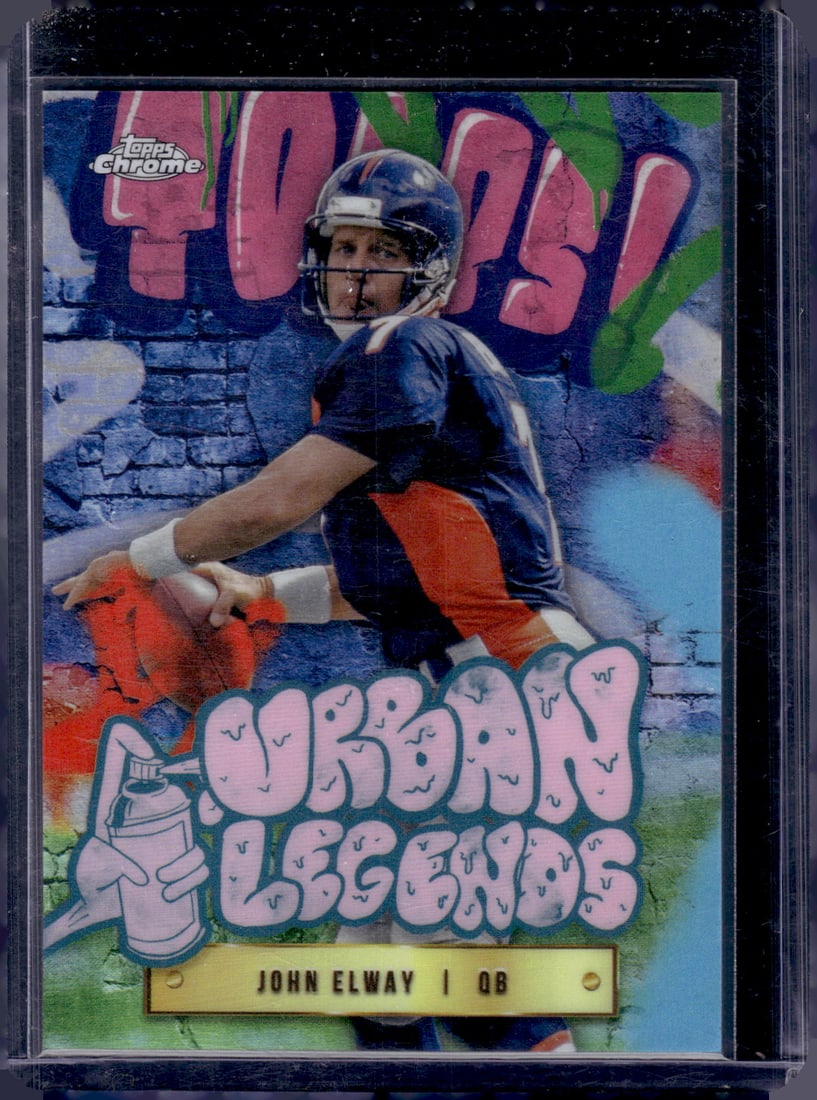 John Elway Urban Legends SSP Case Hit 2024 Topps Chrome #UL-5 Denver Broncos (1 of 2)