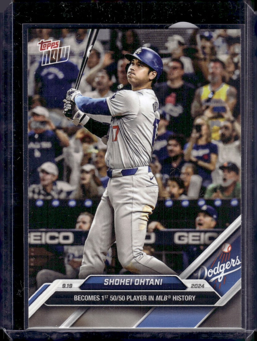 Shohei Ohtani 2024 Topps Now #722 Los Angeles Dodgers Baseball Card (1 of 2)