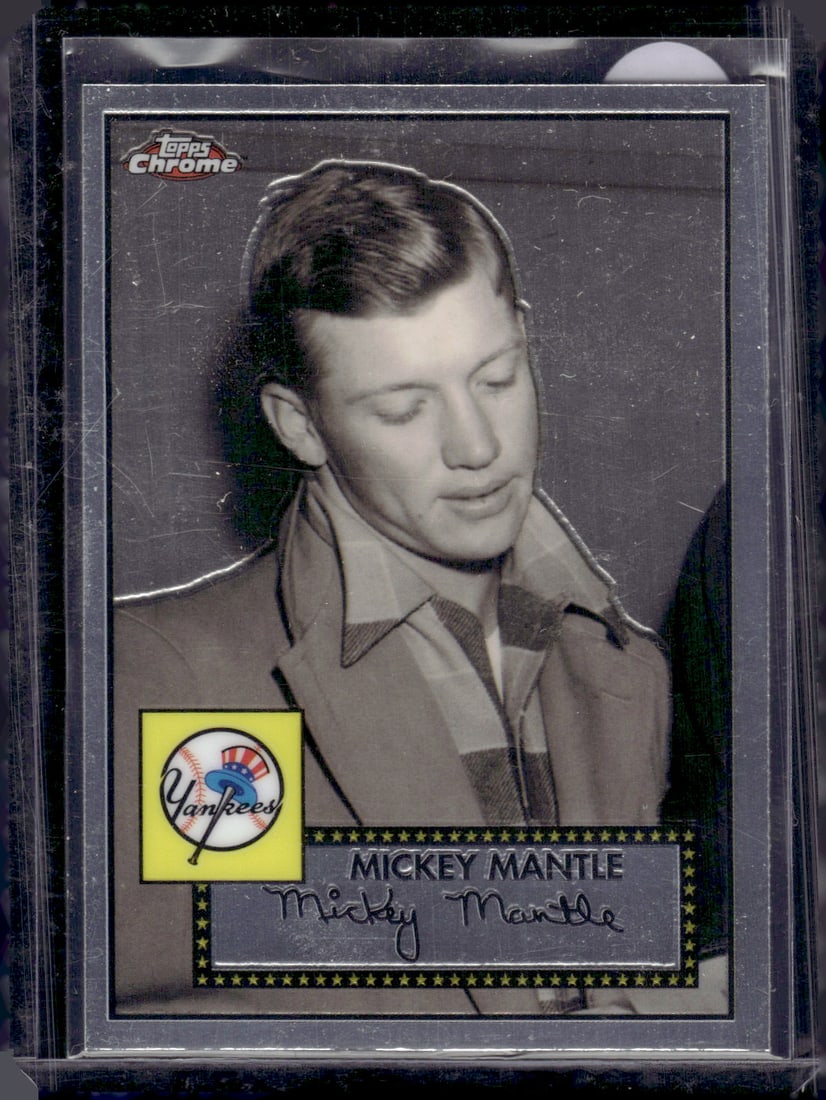 Mickey Mantle 2007 Topps Chrome #MMS1 New York Yankees Baseball Card (1 of 2)