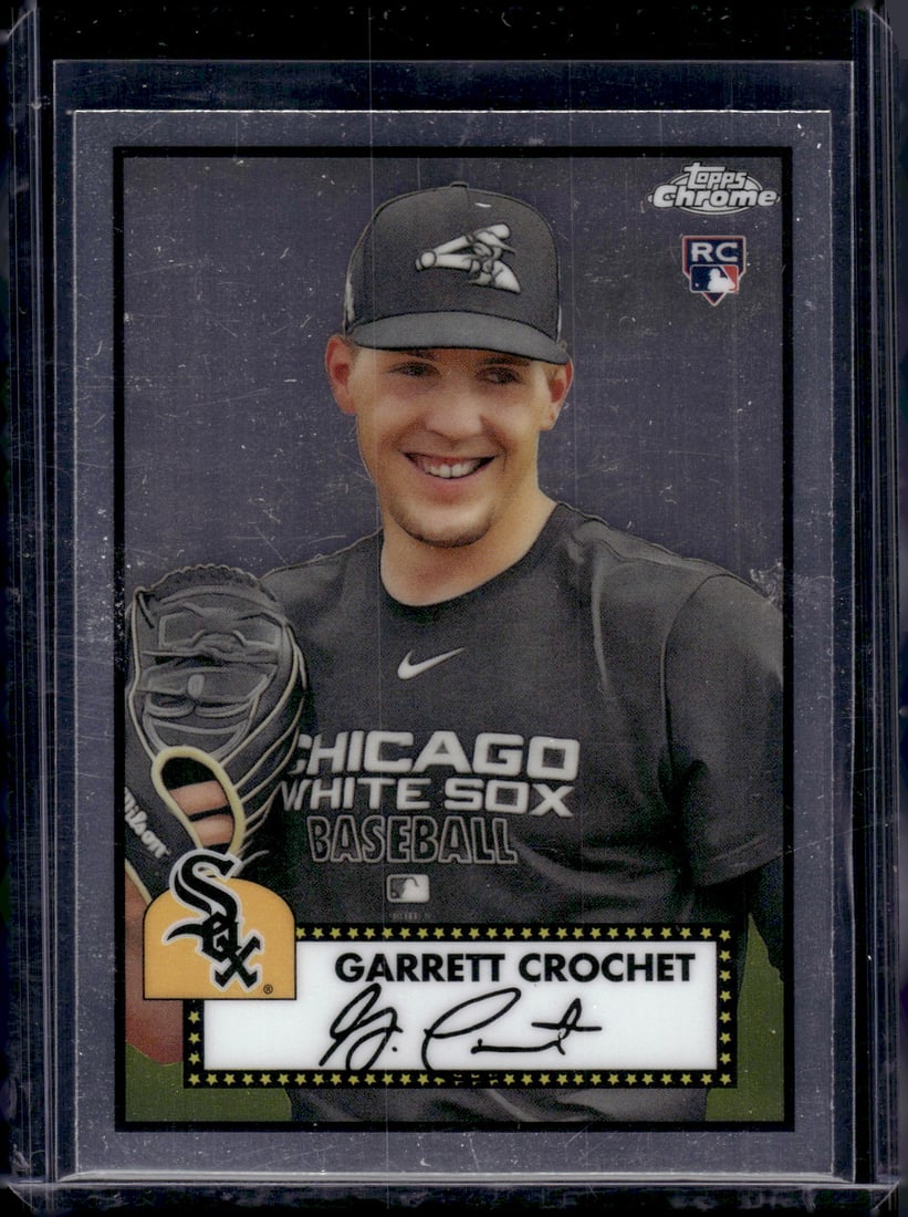 Garret Crochet Rookie Card 2021 Topps Chrome Platinum Anniversary #31: Topps Baseball MLB Trading & Sports Cards, Sports Cards for Sale Near Me, World Series & Hall of Fame Players Memorabilia, Refractors, X-Fractors, Numbered, SP, SSP, Valuable Auction Memorabilia Lots 