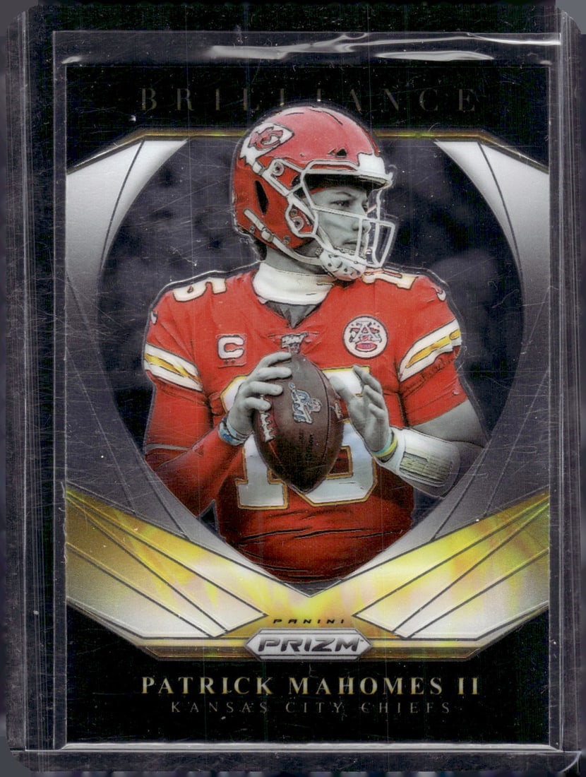 Patrick Mahomes Brilliance 2020 Panini Prizm #9 Kansas City Chiefs (1 of 2)