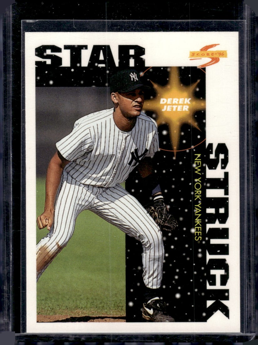 Derek Jeter Star Struck 1996 Score #384 New York Yankees (1 of 2)