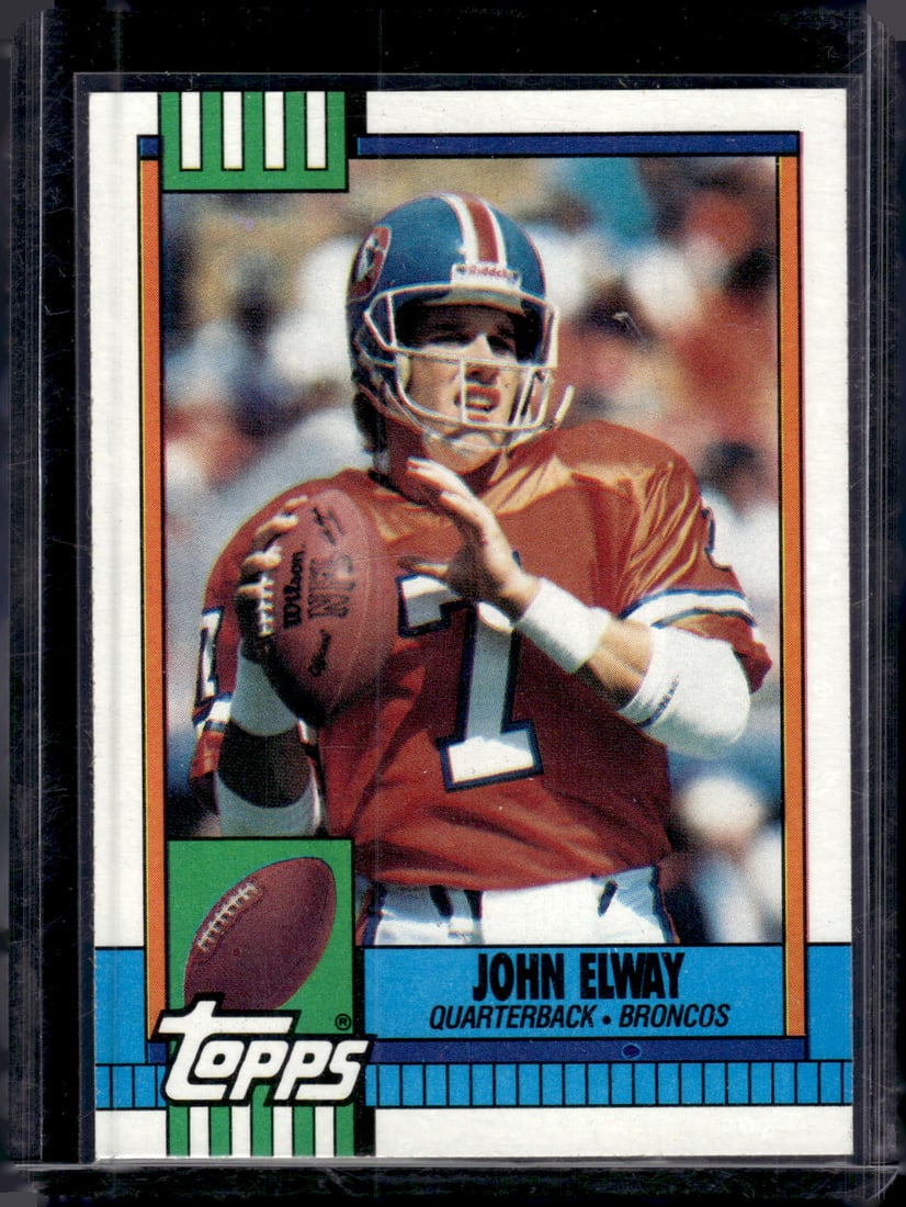 John Elway 1990 Topps #37 Broncos (1 of 2)