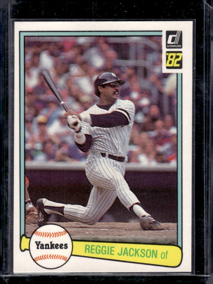 Reggie Jackson 1982 Donruss #535 Yankees Baseball Card (1 of 2)