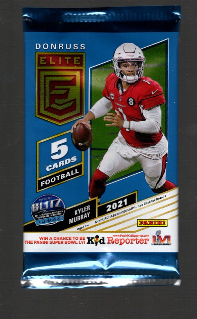 2021 Donruss Elite Football BLASTER BOX PACK: Donruss Elite Football NFL Trading & Sports Cards, Rated Rookie, Downtown SSP, Sports Cards for Sale Near Me, Uptown SP, Auction Football Lots for Sale on Line