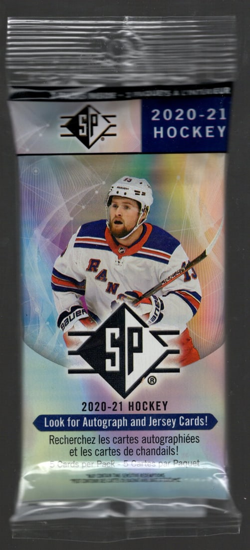 2021 Upper Deck SP Hanger Value Retail - 3 Packs Per Hanger 5 Cards Per Pack (1 of 1)