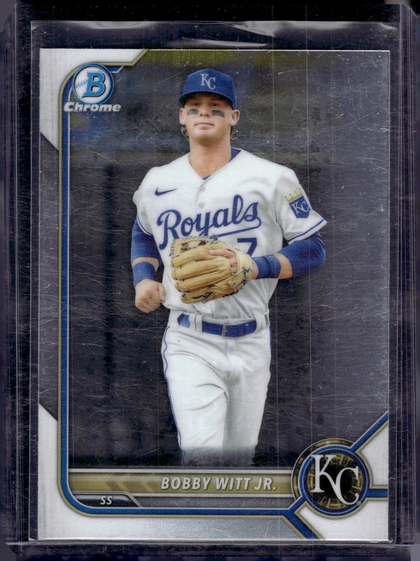 Bobby Witt Jr. Chrome Prospects 2022 Bowman Chrome #BCP-146 Royals (1 of 2)