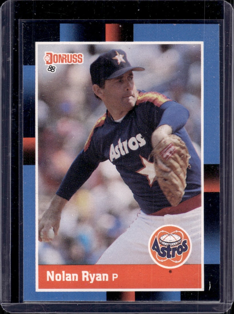 Nolan Ryan 1988 Donruss #61 Astros Baseball Card (1 of 2)