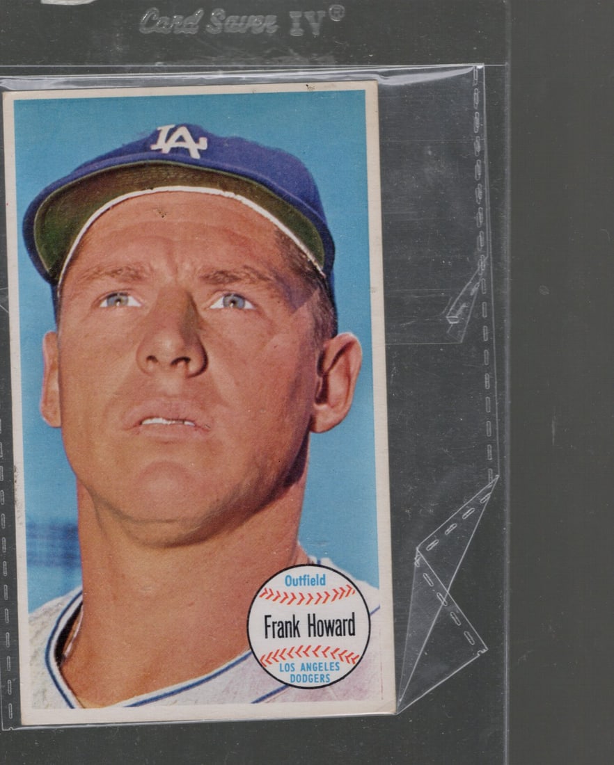 Frank Howard 1964 Topps Giants #24 Oversized MLB Sports Trading Card, Los Angeles Dodgers (1 of 2)