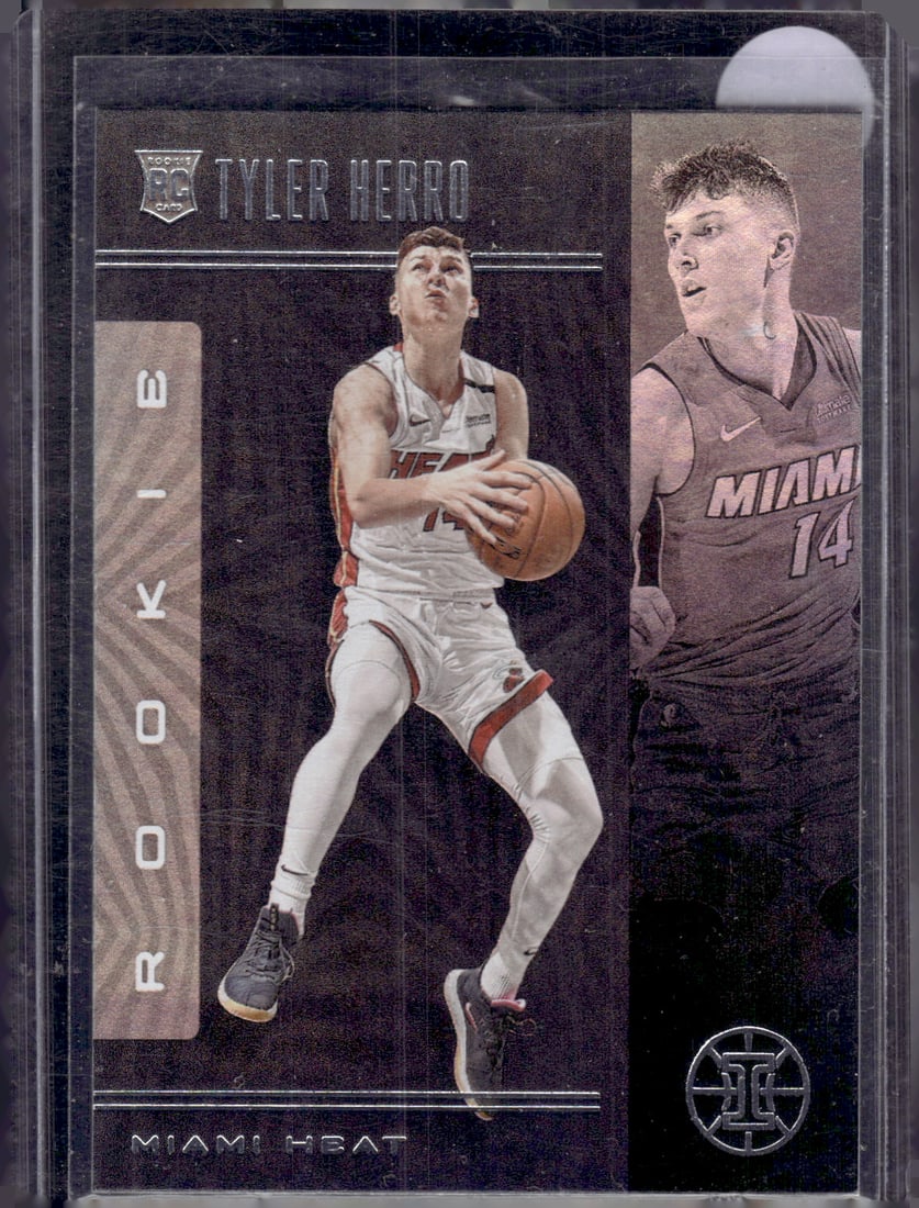 Tyler Herro Rookie Card 2019-20 Panini Illusions #175 Miami Heat (1 of 2)
