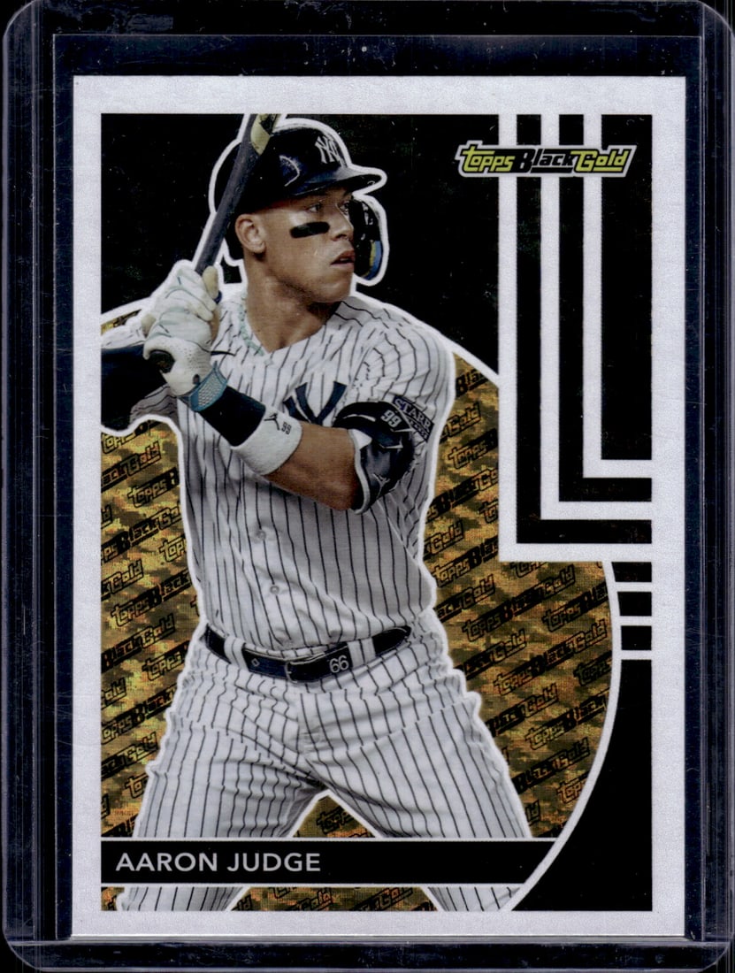 Aaron Judge 2024 Topps Black Gold #BG-4 Yankees Baseball Card (1 of 2)