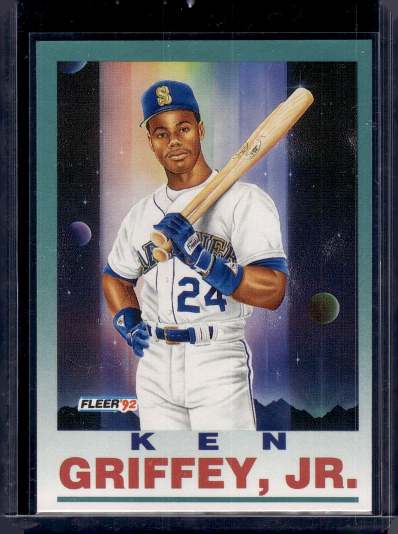 Ken Griffey Jr. 1992 Fleer #709 Mariners Baseball Card (1 of 2)