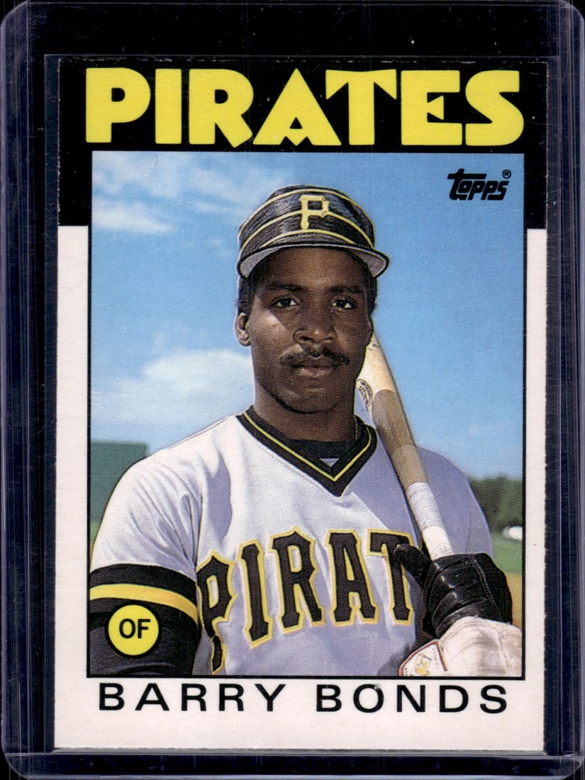 Barry Bonds Rookie Card 1986 Topps Traded #11T Pirates Baseball Card (1 of 2)