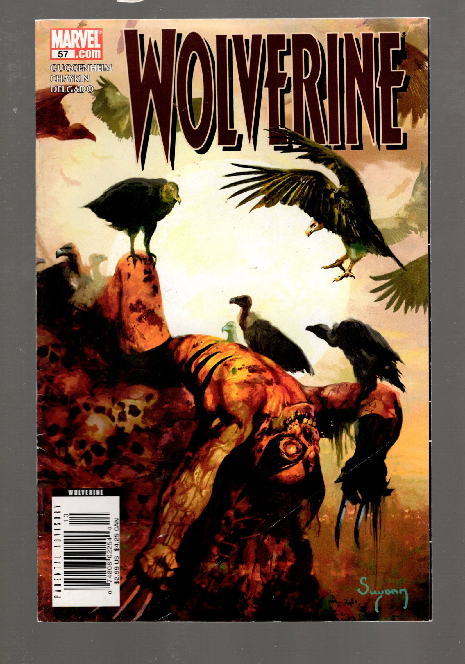 Wolverine Marvel Comic Book 2007 #57 High Grade (1 of 2)
