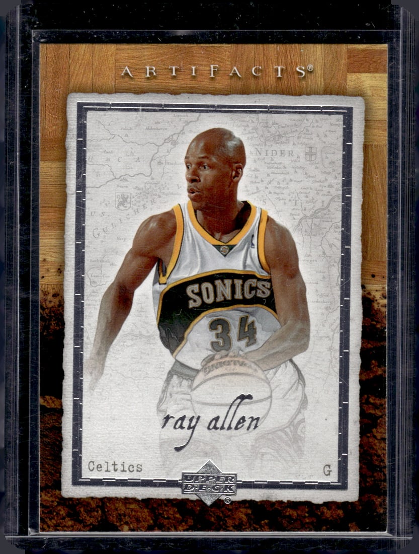 Ray Allen 2007-08 NBA Artifacts #89 Boston Celtics NBA (1 of 2)