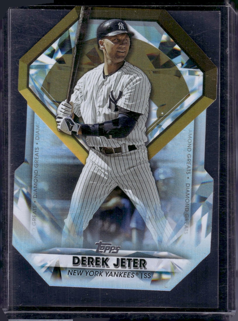 Derek Jeter Diamond Greats Die Cut 2022 Topps #DGDC-18 Yankees Baseball Card (1 of 2)