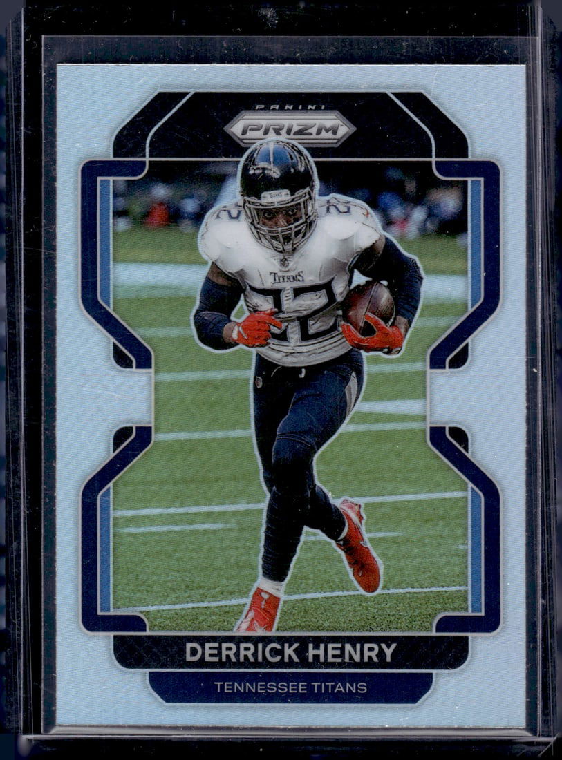 Derrick Henry Silver Prizm 2021 Panini Prizm #4 Titans, Ravens (1 of 2)