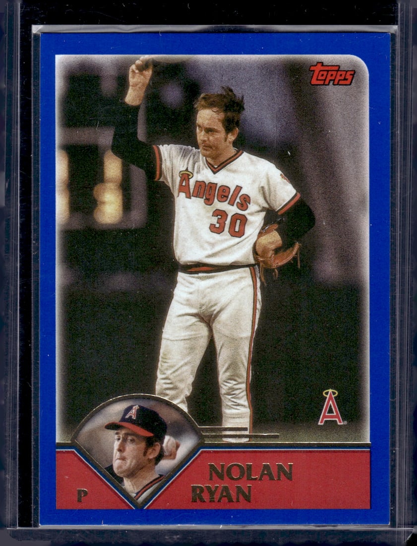 Nolan Ryan 2023 Topps Archives #298 California Angels Baseball Card (1 of 2)