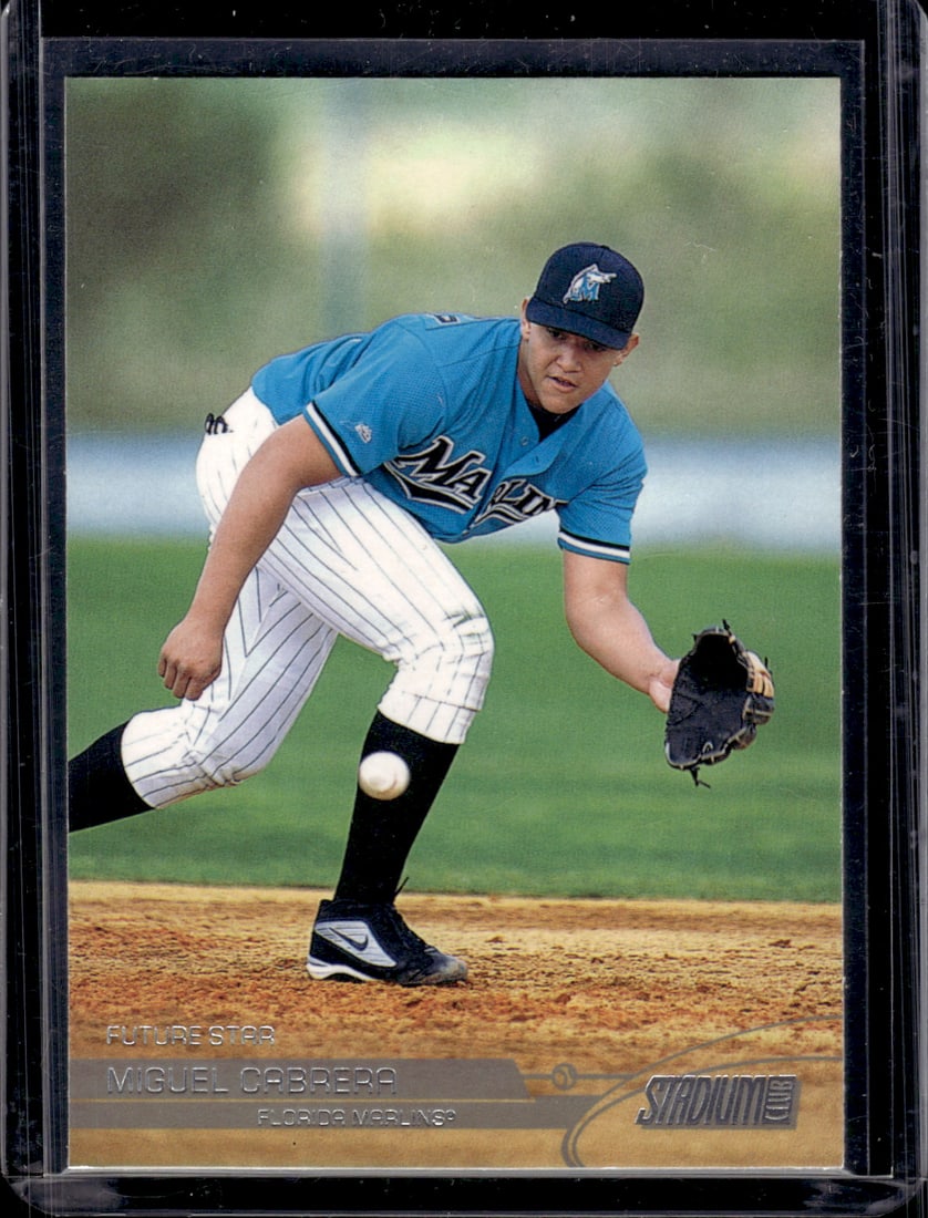 Miguel Cabrera Rookie Card Future Star 2022 Topps Stadium Club #777 Miami Marlins (1 of 2)
