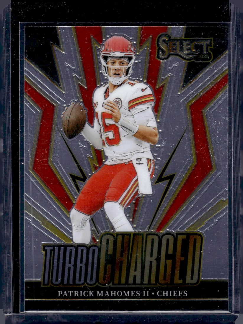 Patrick Mahomes Turbocharged 2023 Panini Select #TUR-PMA Chiefs (1 of 2)