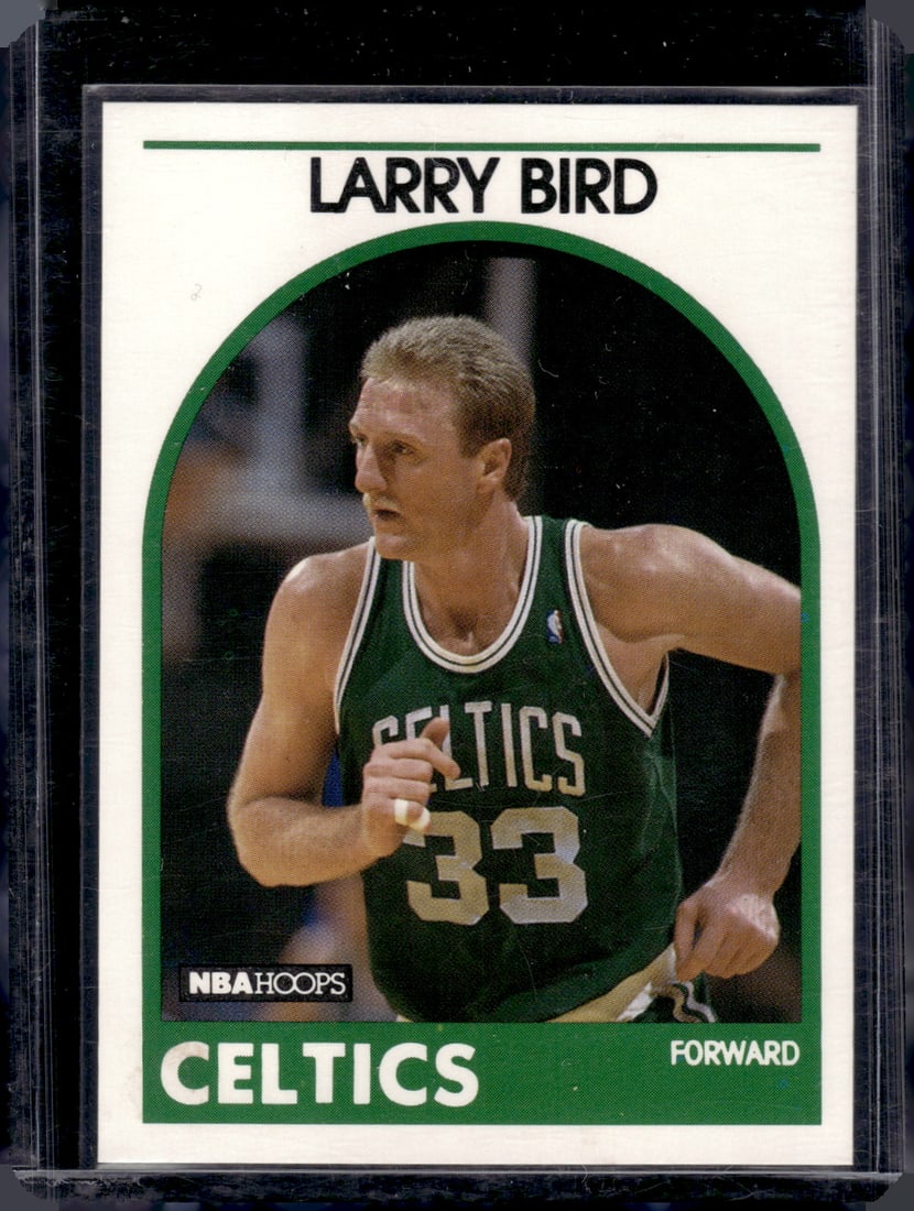 Larry Bird 1989-90 NBA Hoops #150 Boston Celtics (1 of 2)